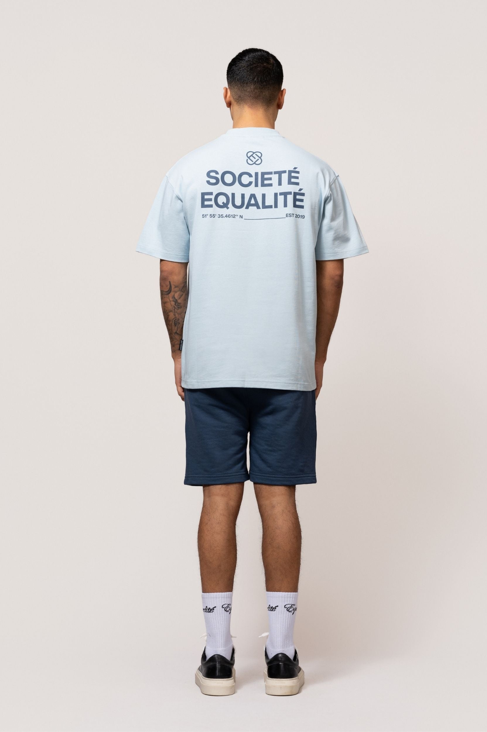 SOCIETÉ SUMMER SET LIGHT BLUE & NAVY