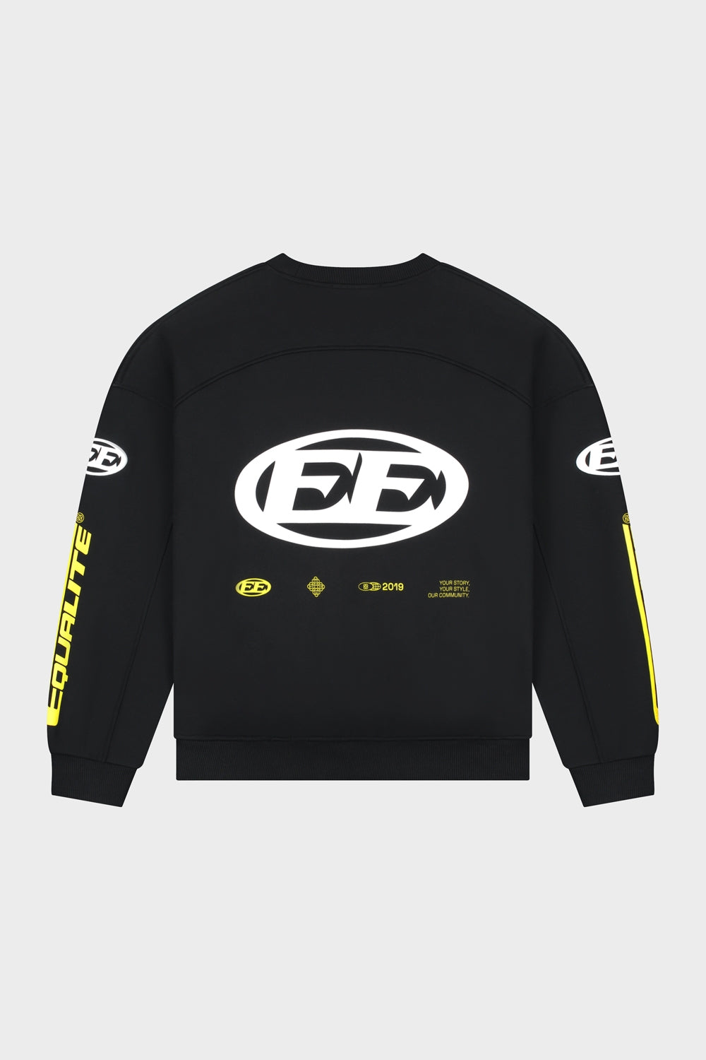 ARENA OVERSIZED SWEATER | BLACK