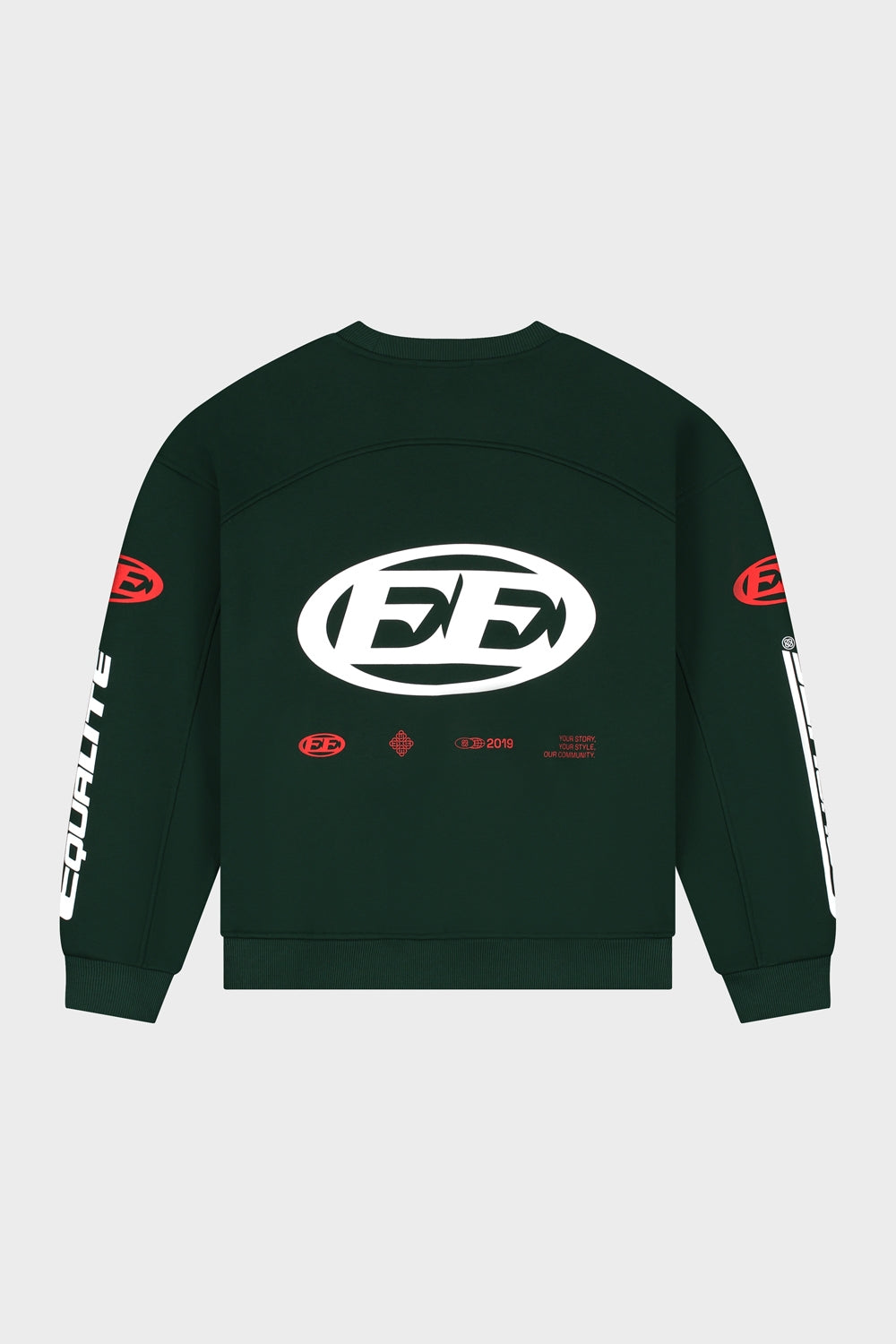 ARENA OVERSIZED SWEATER | GREEN