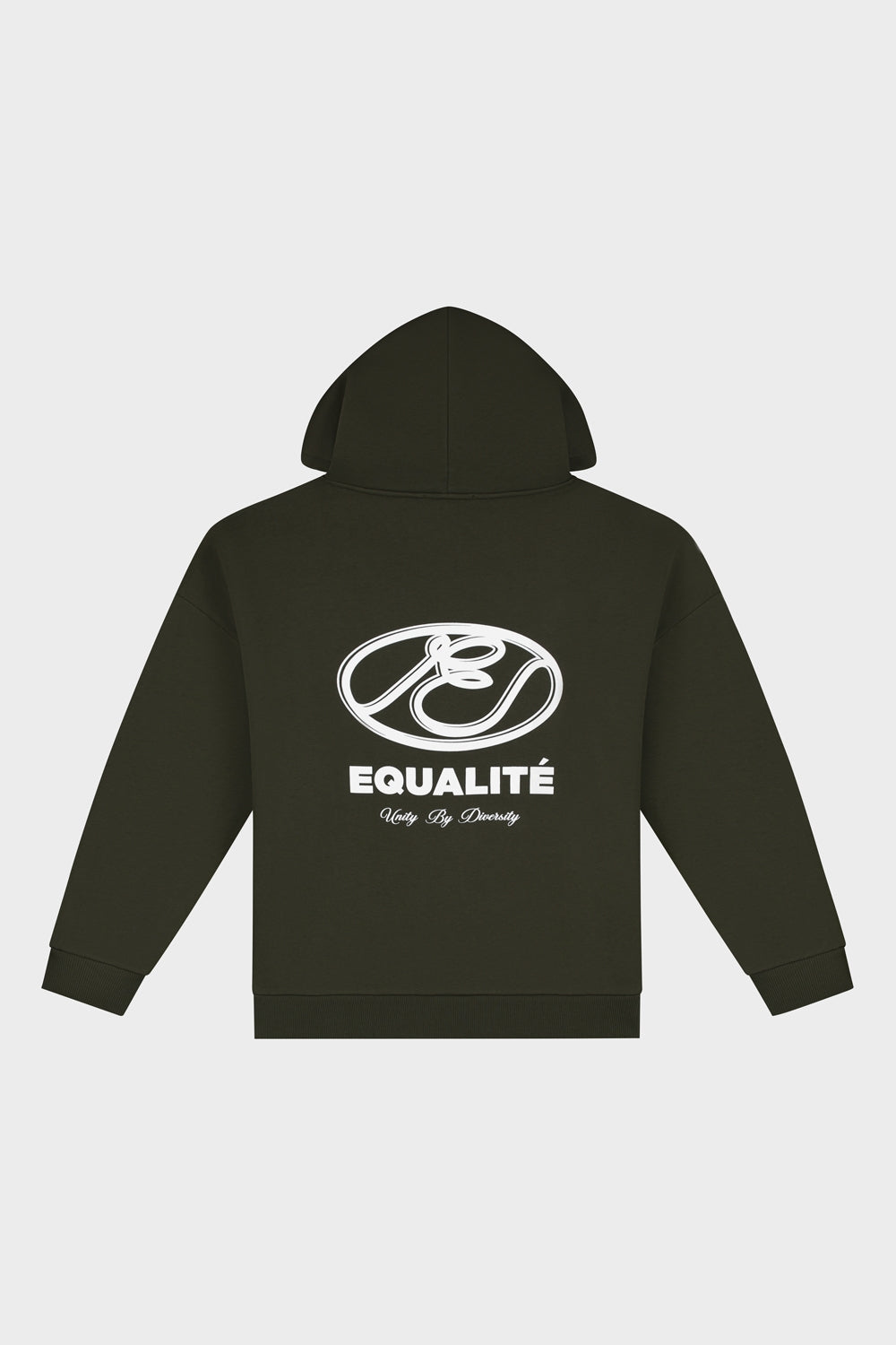 ARID OVERSIZED FULL ZIP HOODIE | ARMY