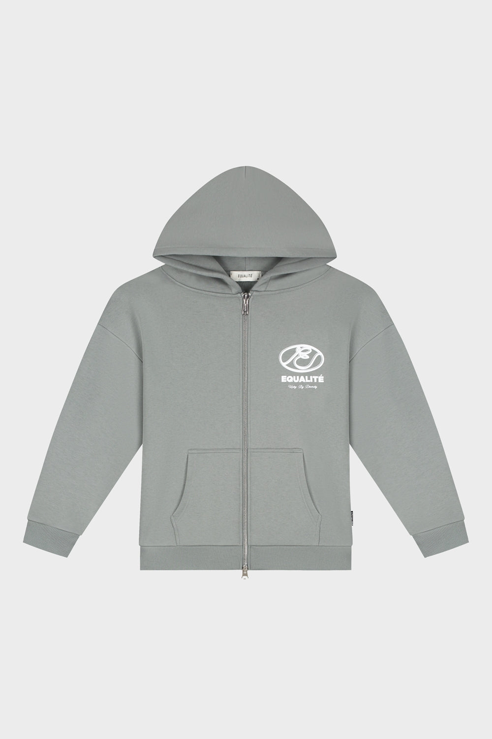 ARID OVERSIZED FULL ZIP HOODIE | GREY