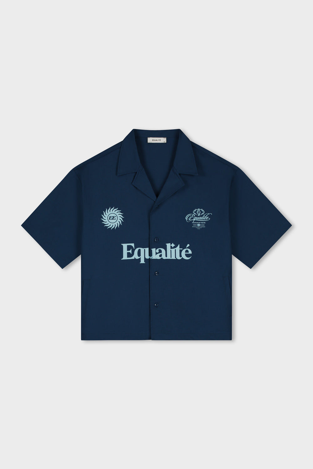 ASH BOXY SHIRT | NAVY