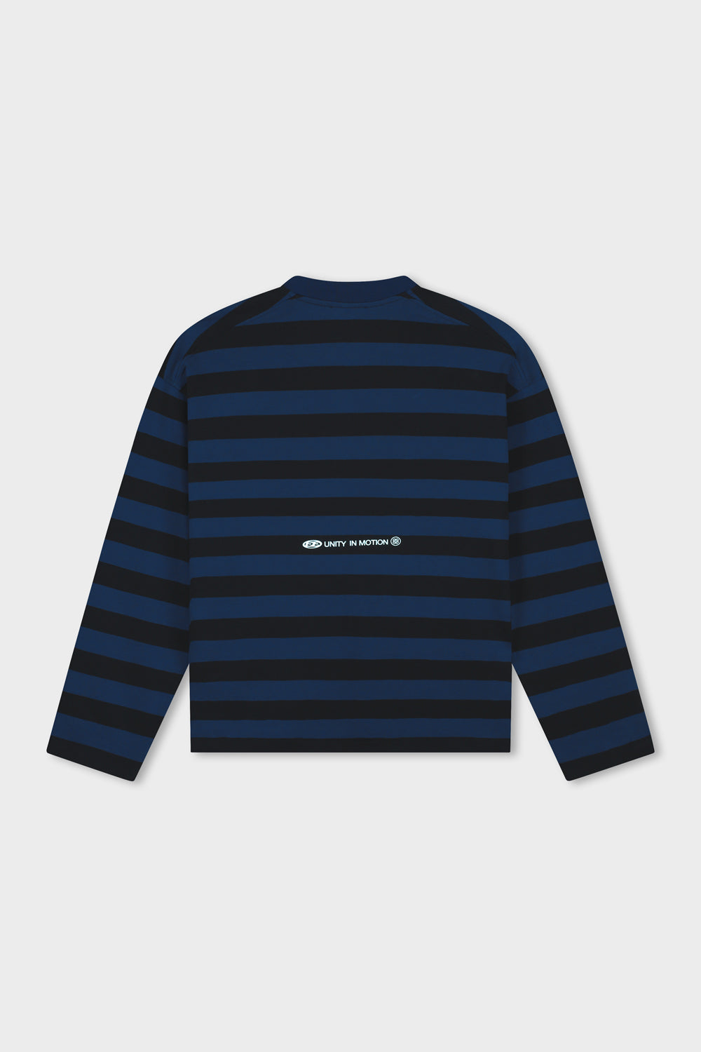 AXEL STRIPE LONGSLEEVE TEE | BLACK &NAVY