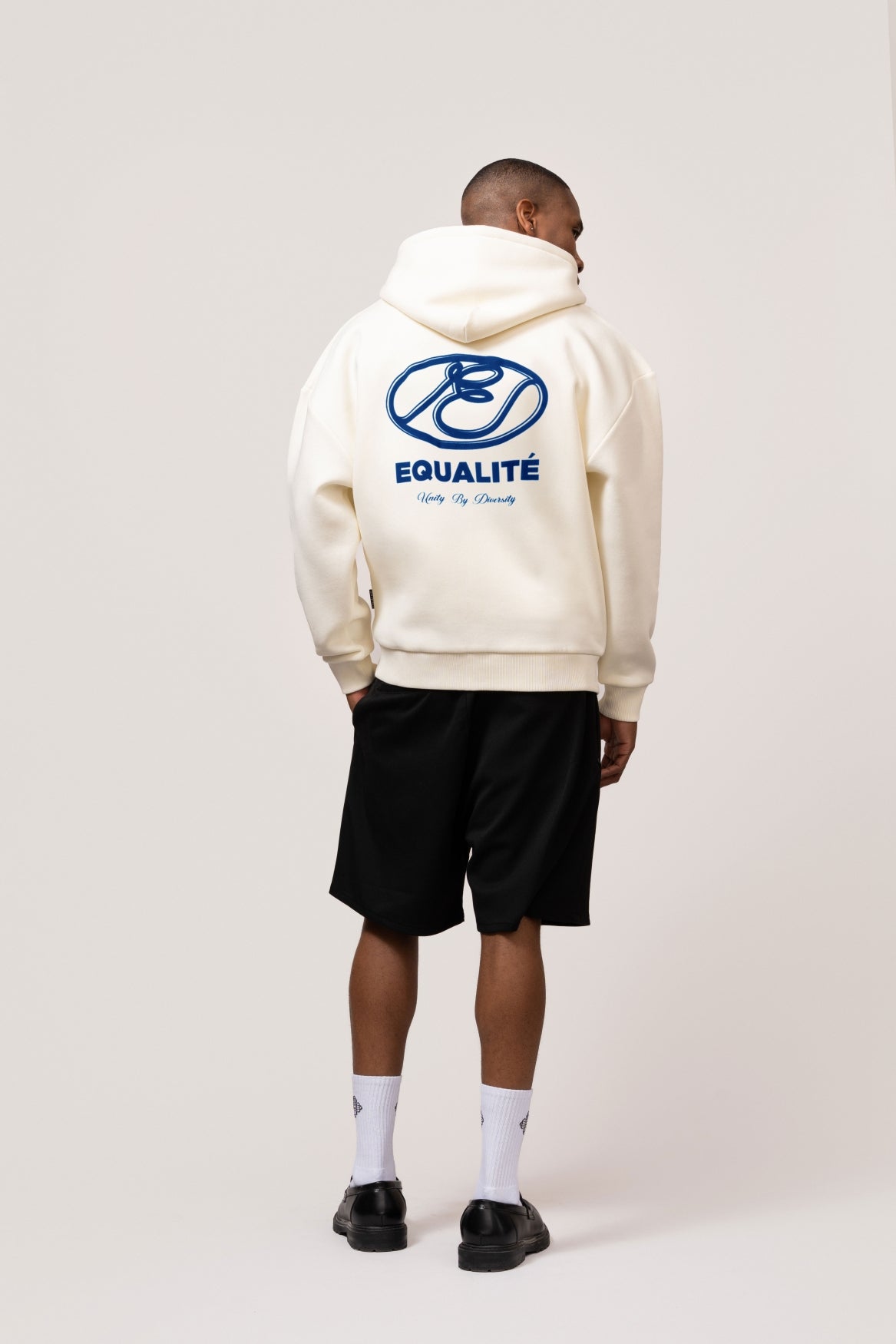 ARID OVERSIZED FULL ZIP HOODIE | OFF-WHITE