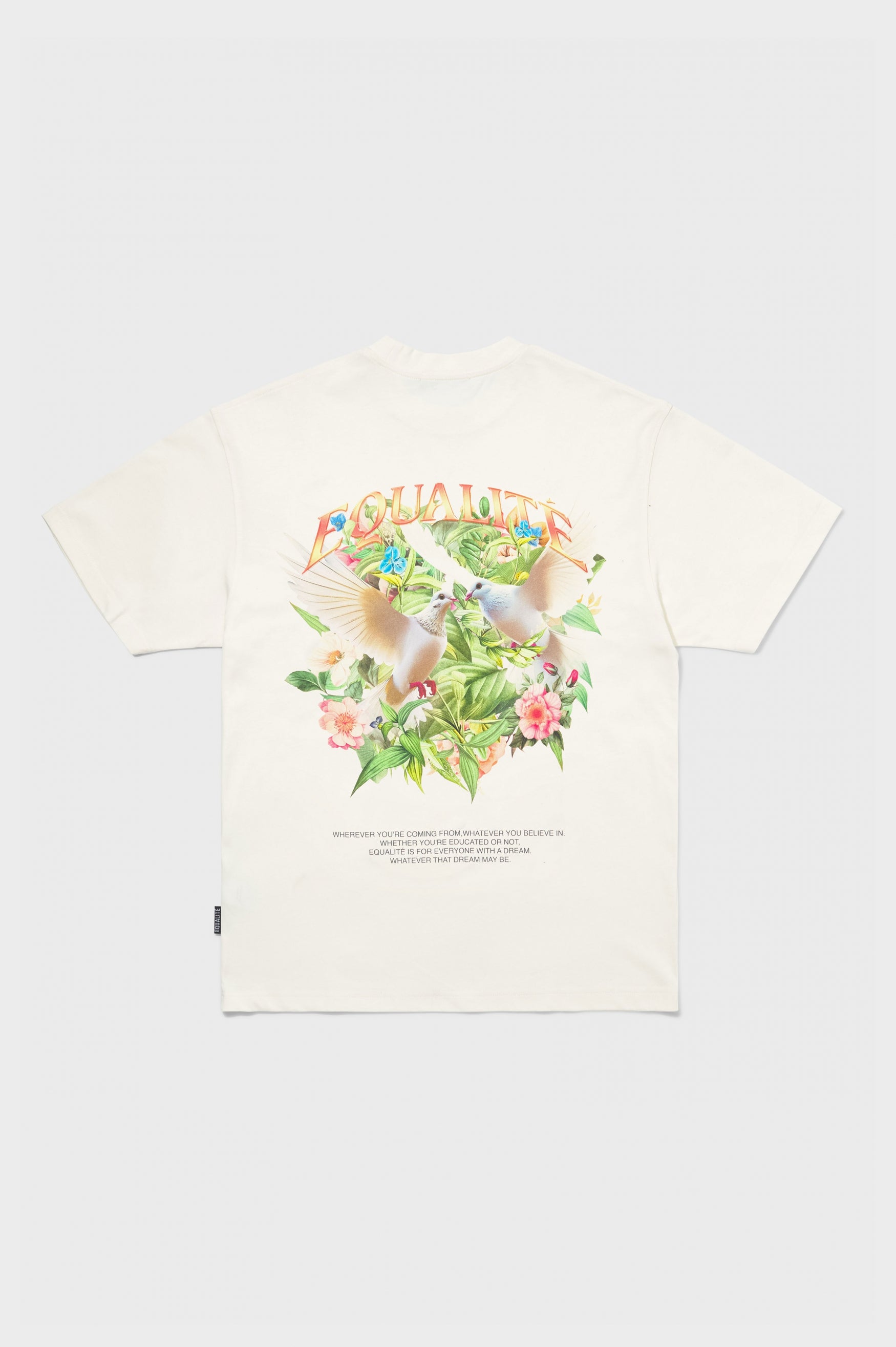 BIRD OVERSIZED TEE | OFF-WHITE