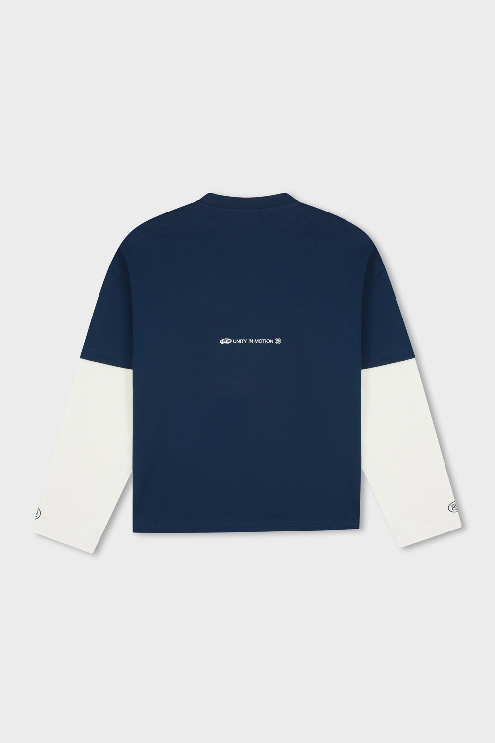 CELESTE DOUBLE LAYER LONGSLEEVE TEE | NAVY