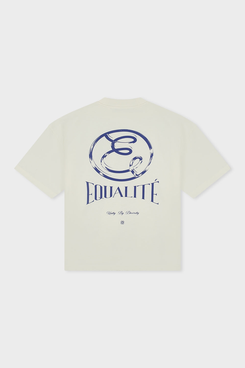 CHLOÉ BOXY TEE | OFF WHITE & BLUE