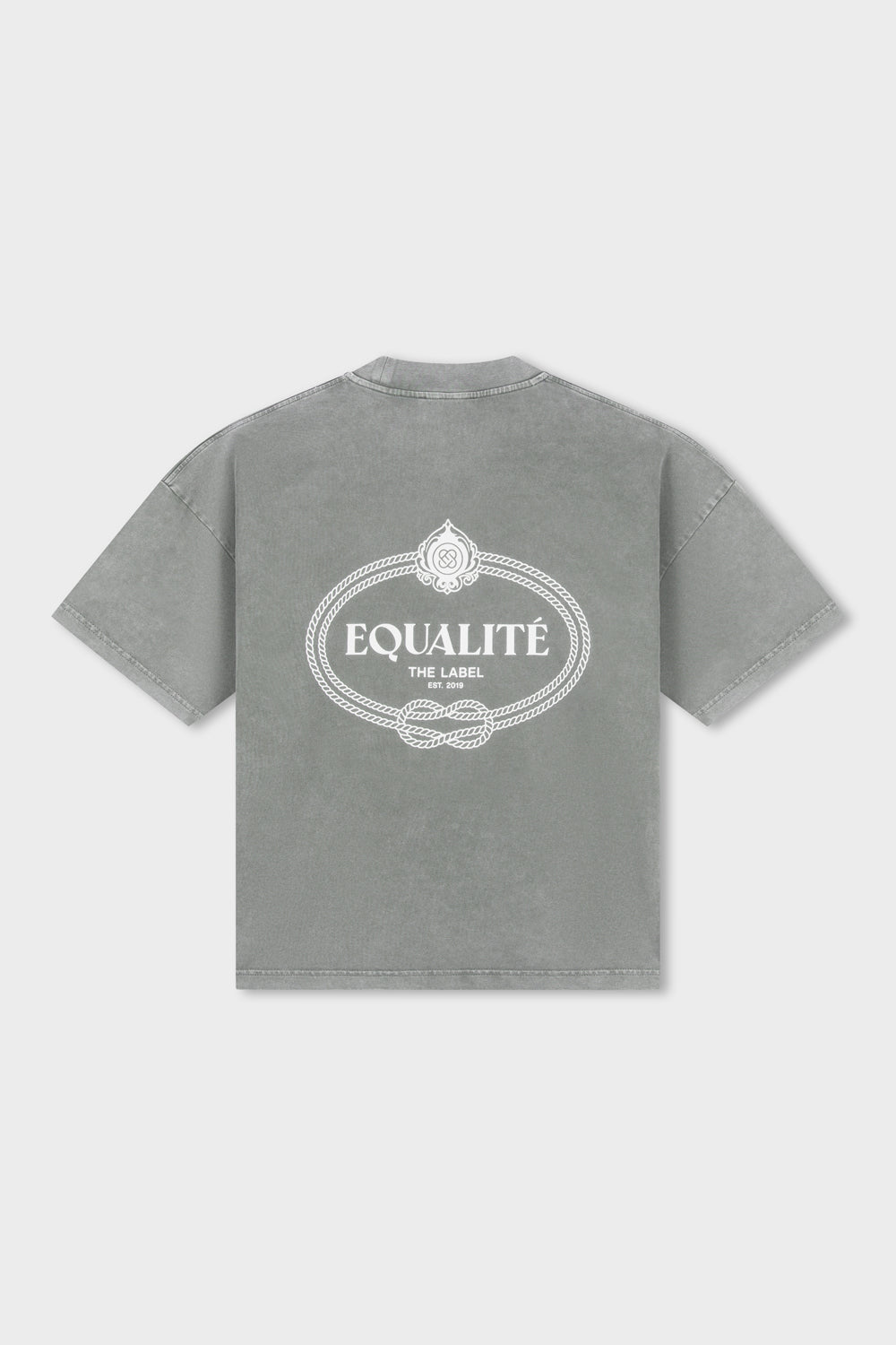 CLASSIC BOXY TEE | WASHED GREY