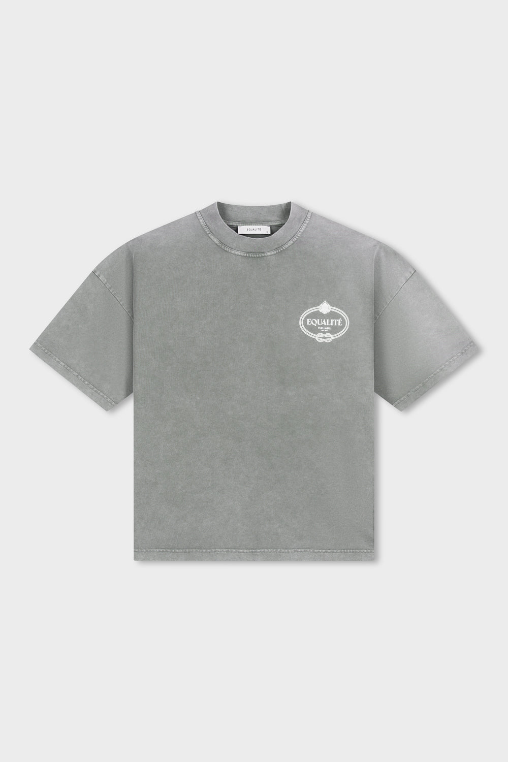 CLASSIC BOXY TEE | WASHED GREY