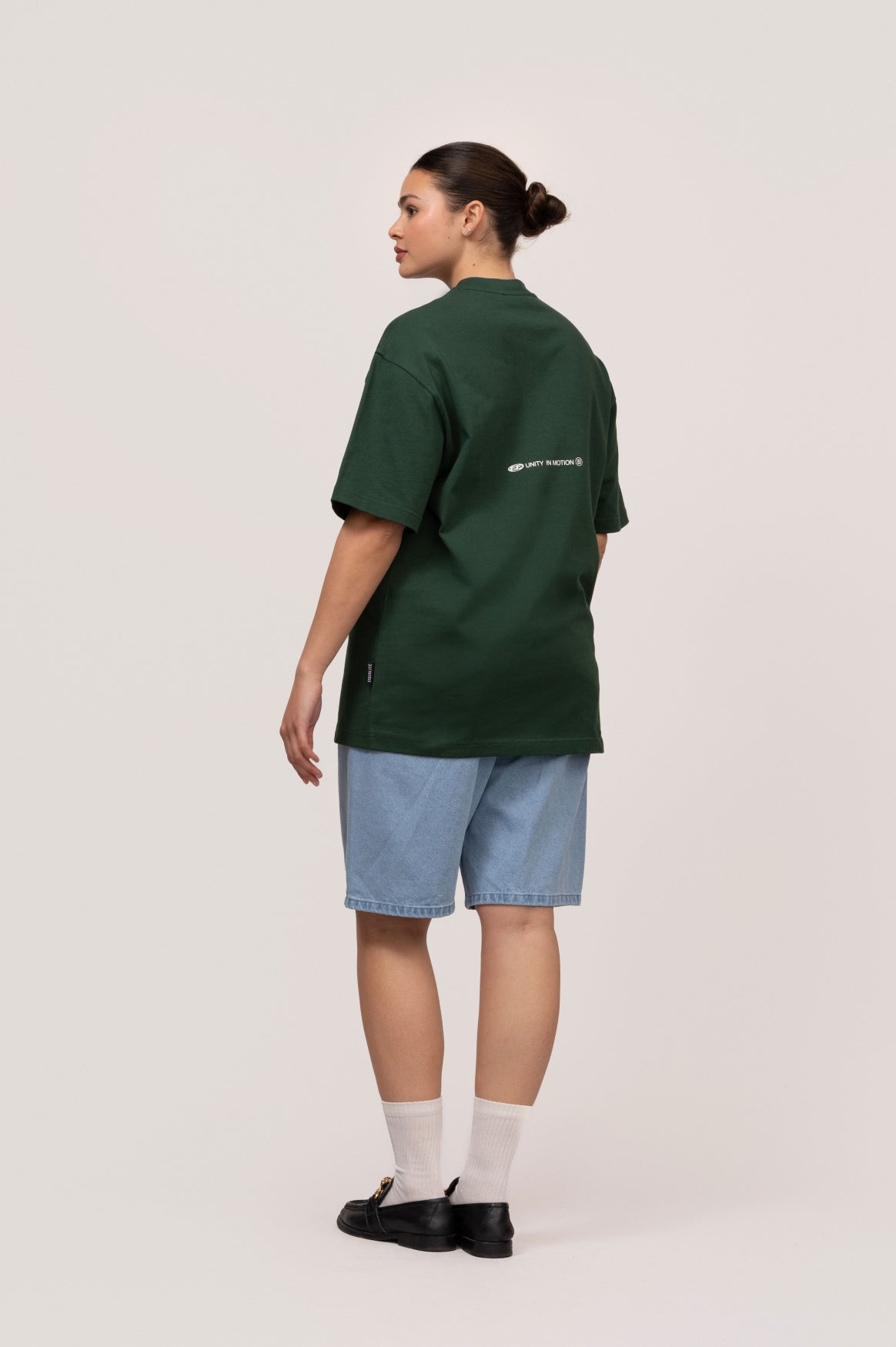 CELESTE OVERSIZED TEE | GREEN