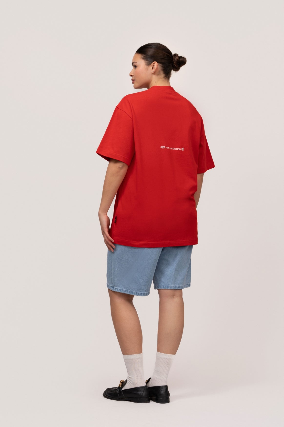 CELESTE OVERSIZED TEE | RED