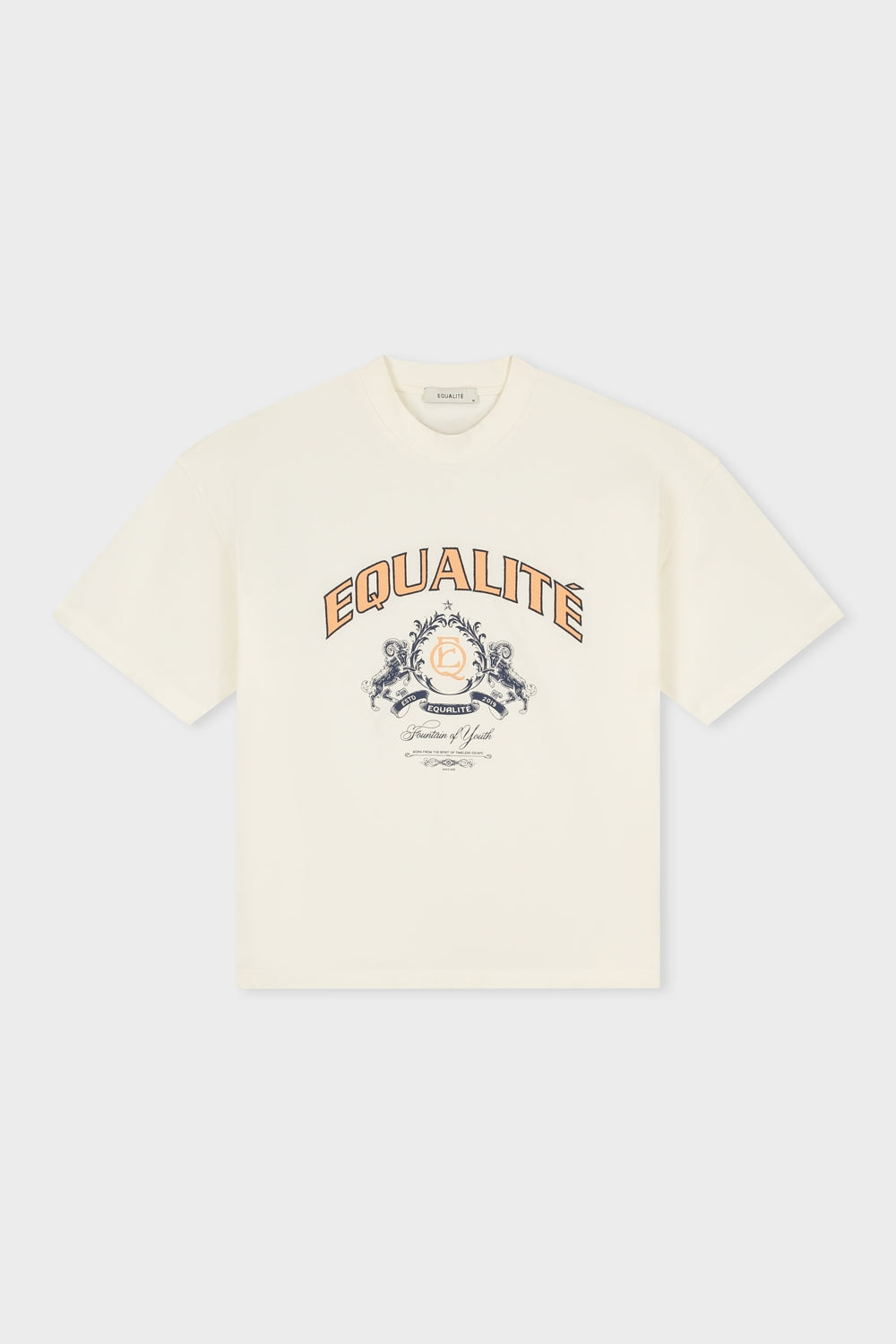 DANI BOXY FIT TEE | OFF-WHITE