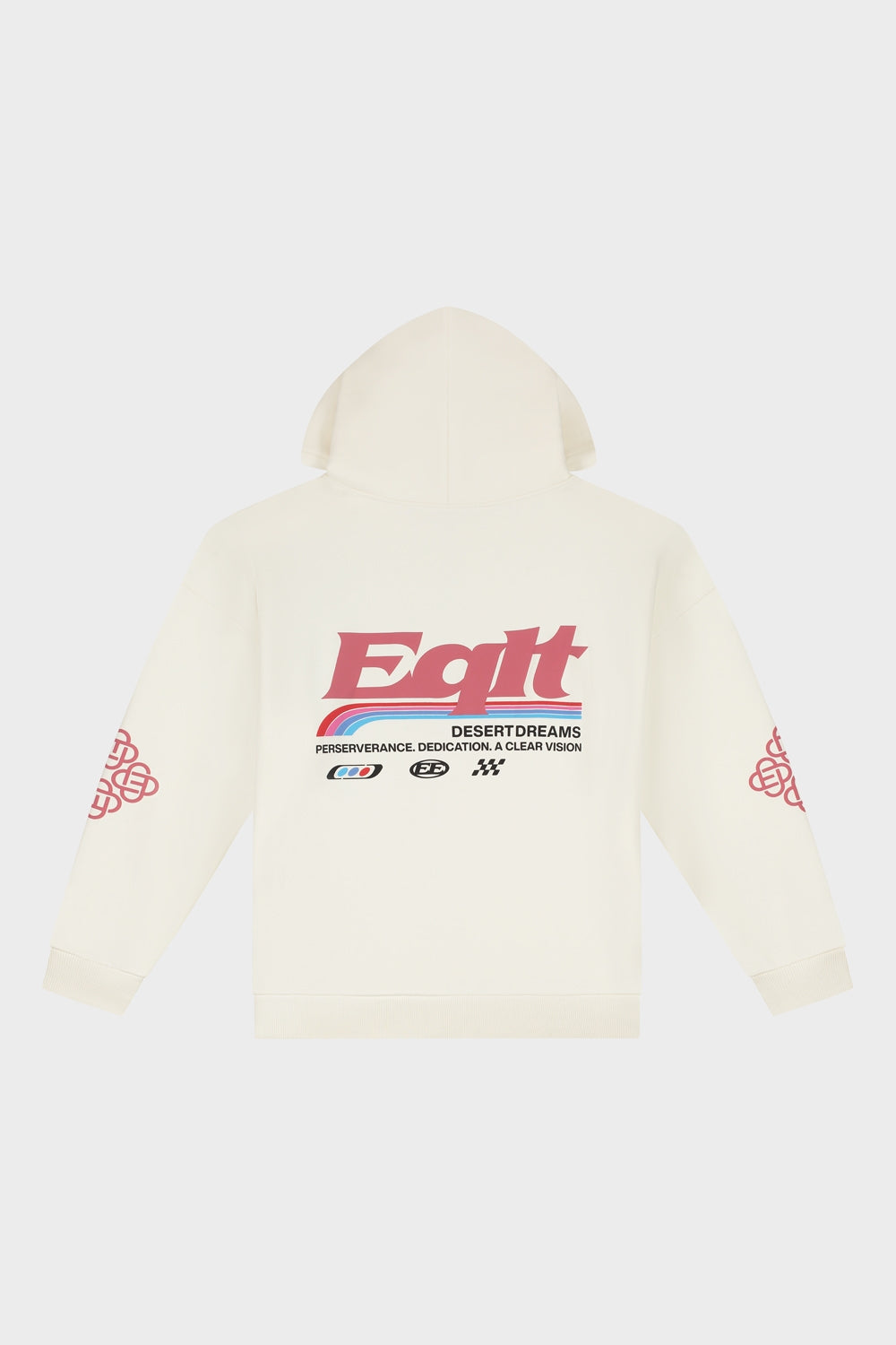 DESERT OVERSIZED FULL ZIP HOODIE | OFF-WHITE
