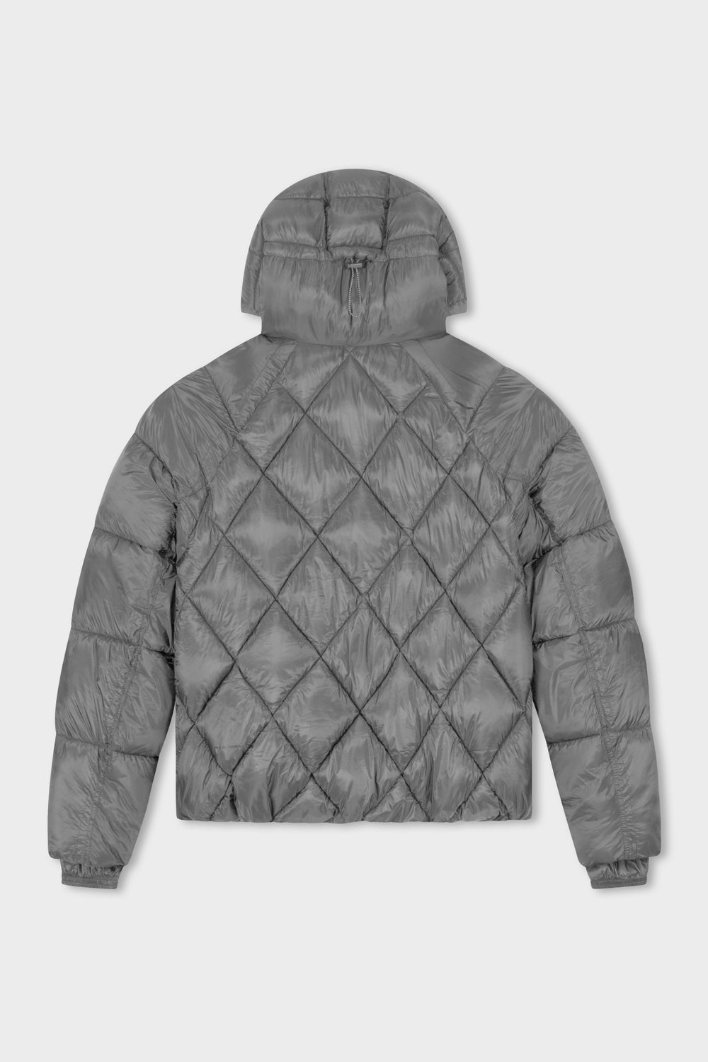 DIAMOND PUFFER JACKET | GREY
