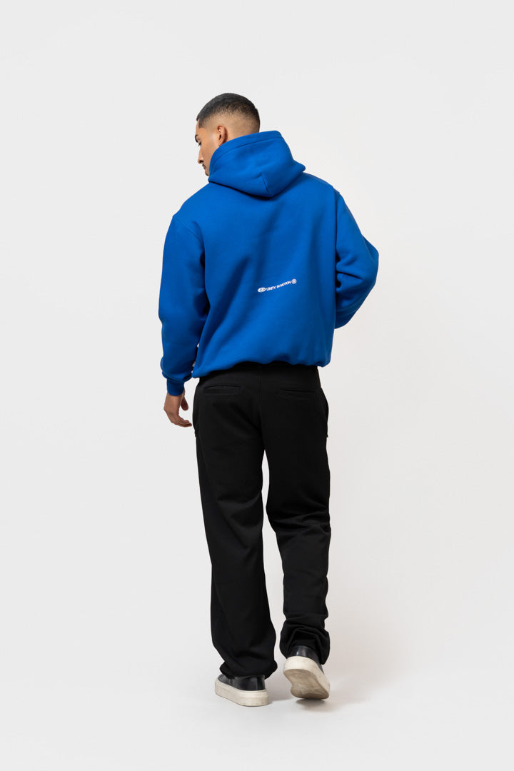 CELESTE OVERSIZED HOODIE | BLUE