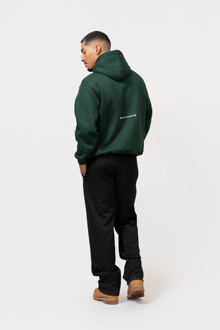 CELESTE OVERSIZED HOODIE | GREEN