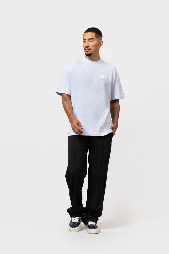 OLIVER OVERSIZED TEE | MELANGE GREY