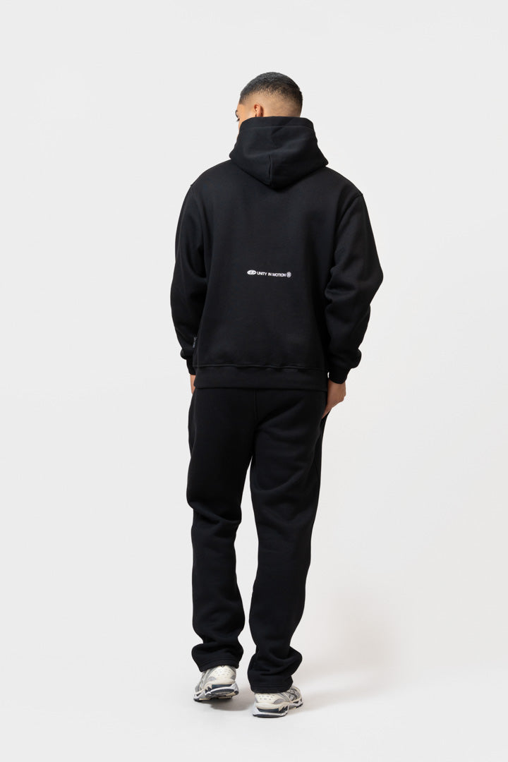 CELESTE OVERSIZED HOODIE | BLACK