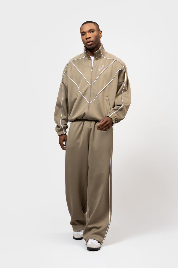 CLÉMENT TRACK JACKET | TAUPE