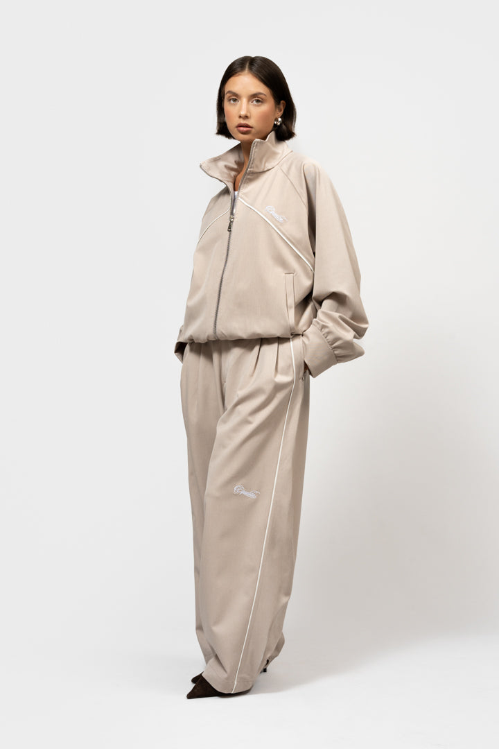 LUCIEN TRACK JACKET | BEIGE