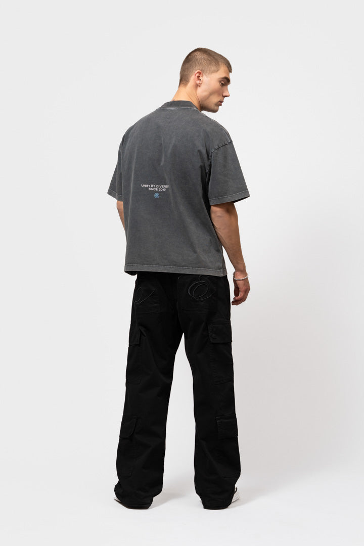 ELAN BOXY FIT TEE | WASHED GREY