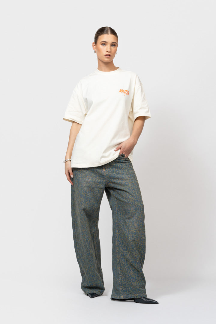 SOCIETE 2.0 OVERSIZED TEE | OFF-WHITE