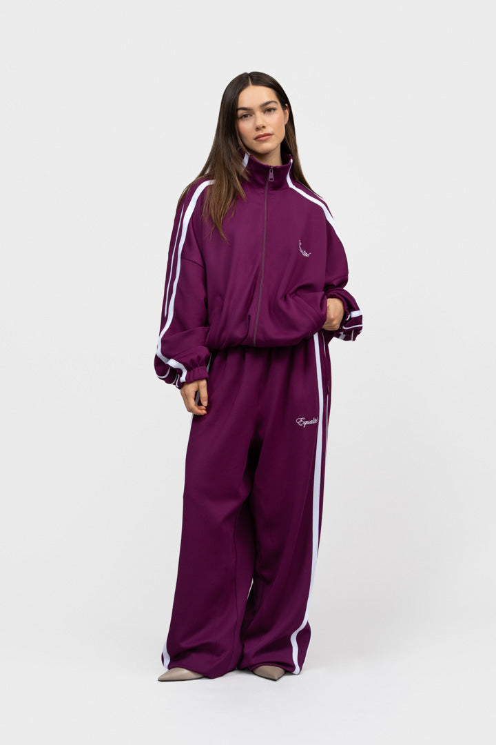 TRACK PANTS | DEEP PURPLE