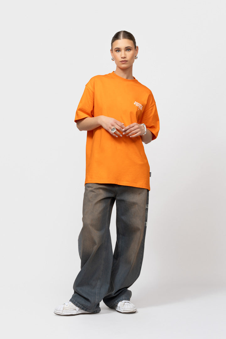 SOCIETE 2.0 OVERSIZED TEE | ORANGE