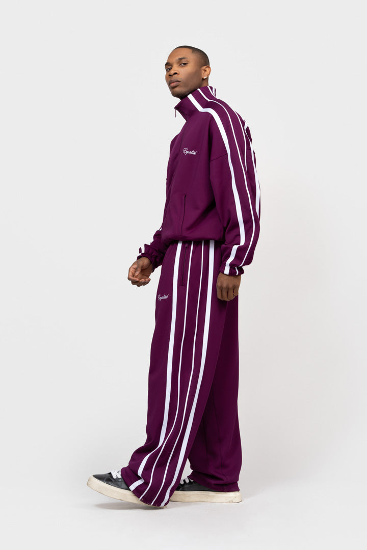 TRACK PANTS | DEEP PURPLE