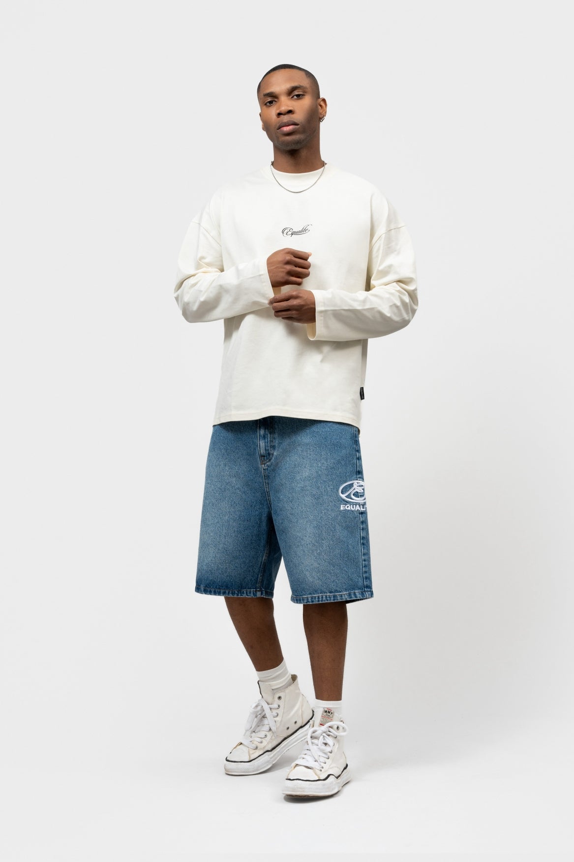 EDEN OVERSIZED LONGSLEEVE TEE | OFF-WHITE