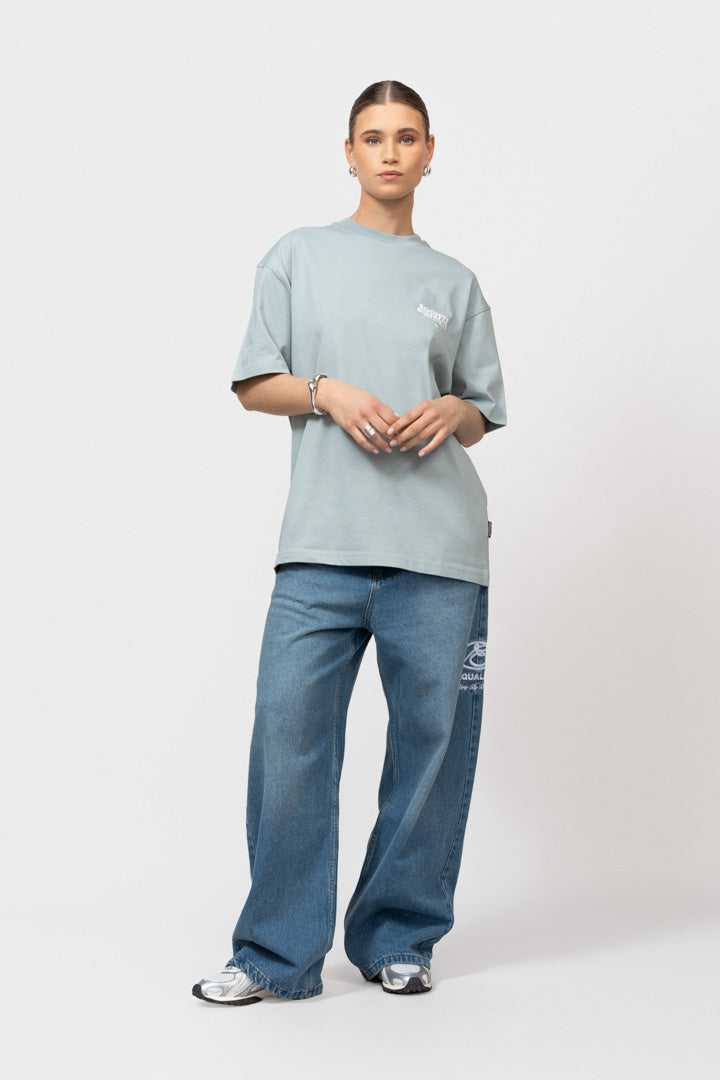 SOCIETÉ 2.0 OVERSIZED TEE | LIGHT BLUE