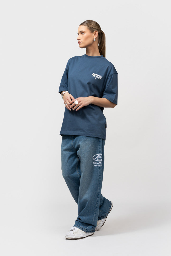 SOCIETÉ 2.0 OVERSIZED TEE | NAVY