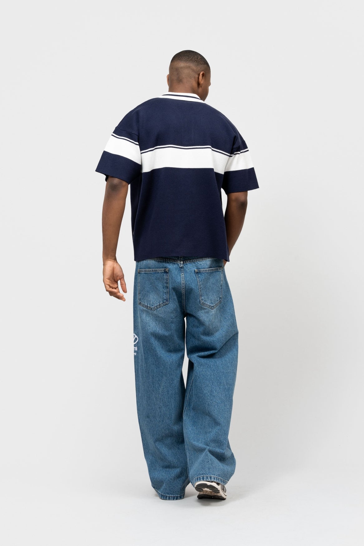 JADEN KNIT POLO | NAVY