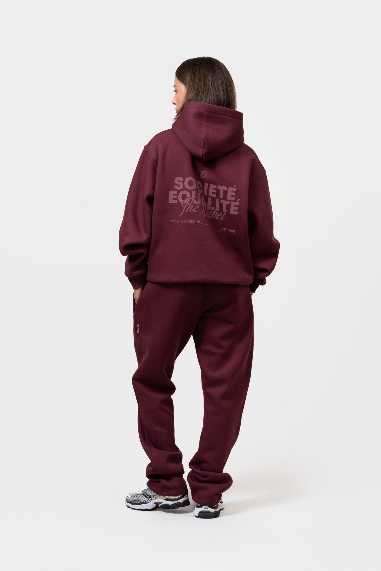 SOCIETÉ 2.0 TRACKSUIT | BURGUNDY & BURGUNDY