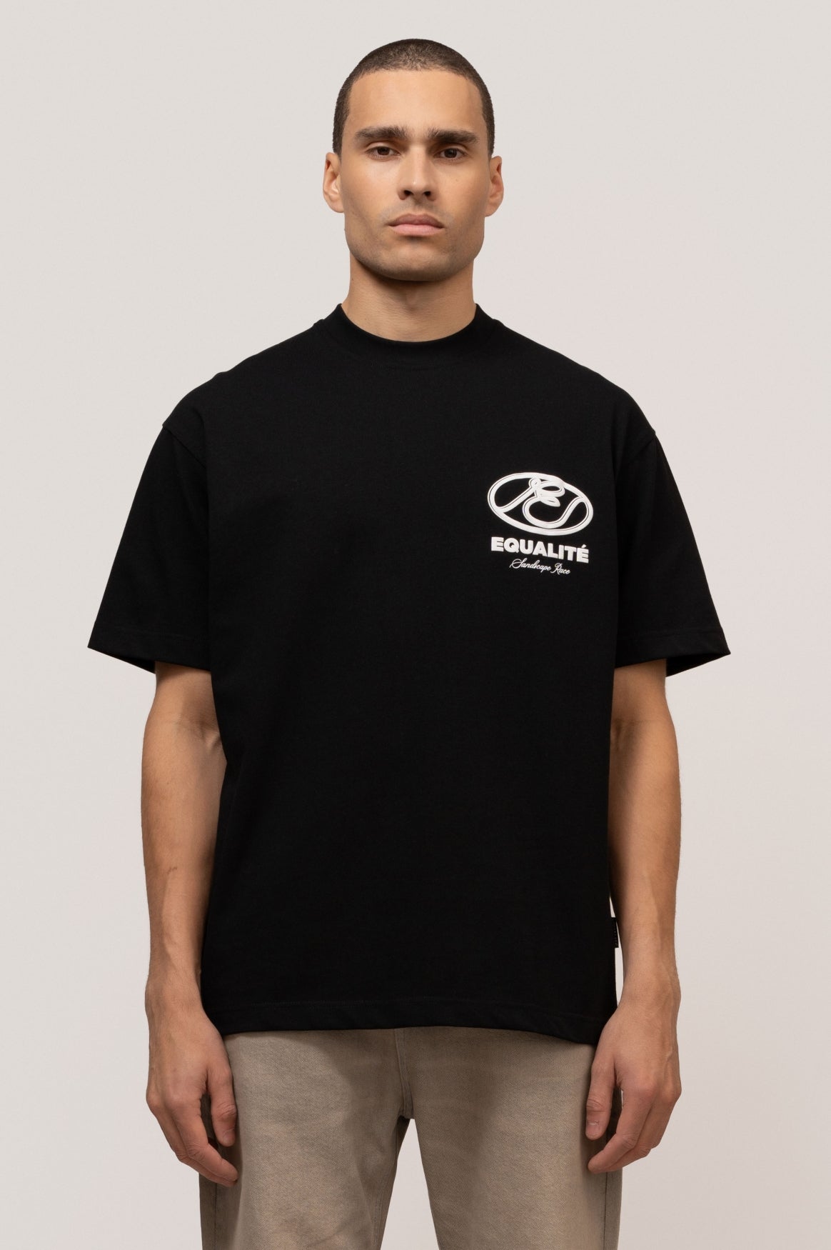 ARID OVERSIZED TEE | BLACK