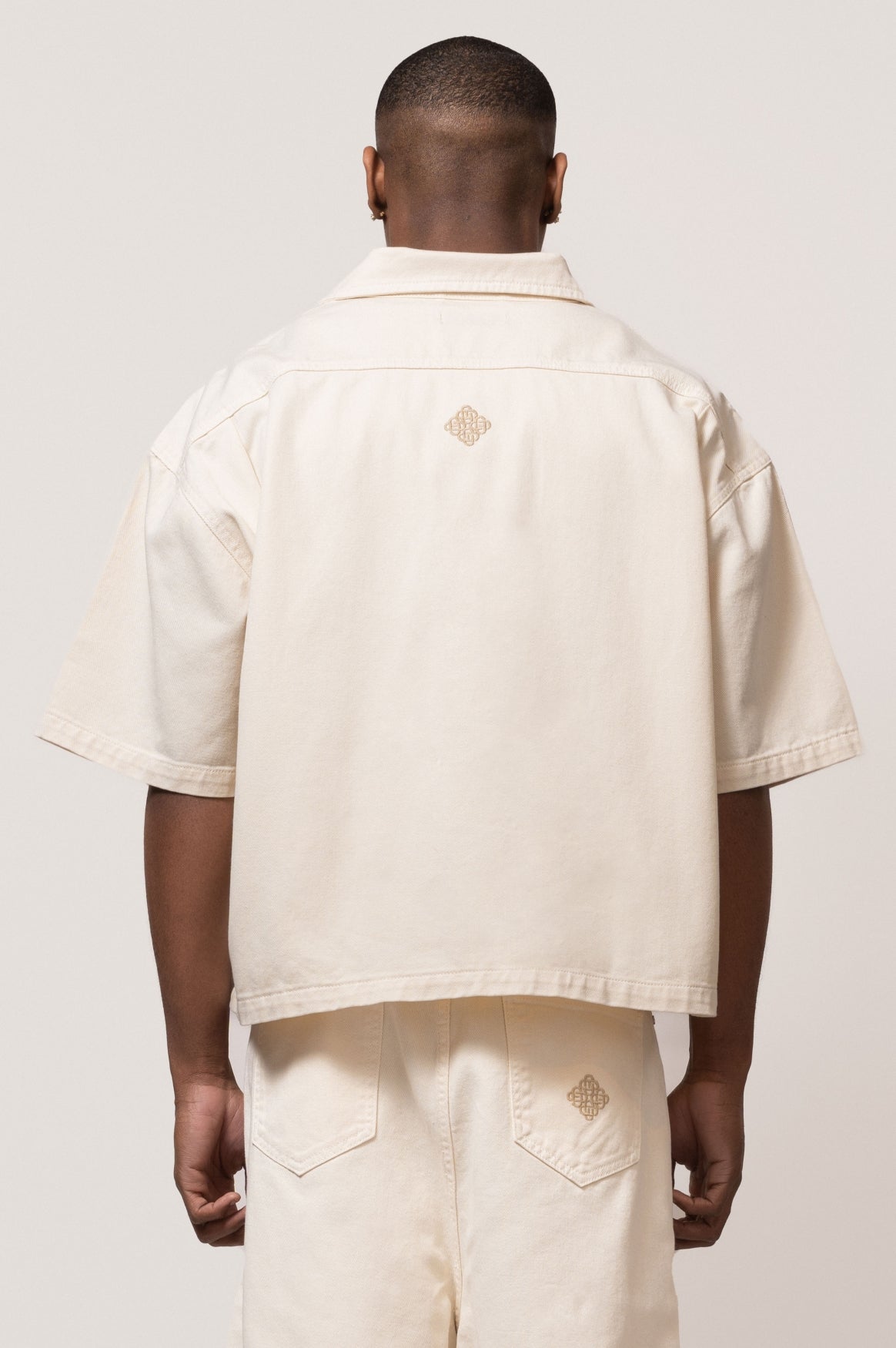 ASTRA DENIM BOXY SHIRT | OFF-WHITE