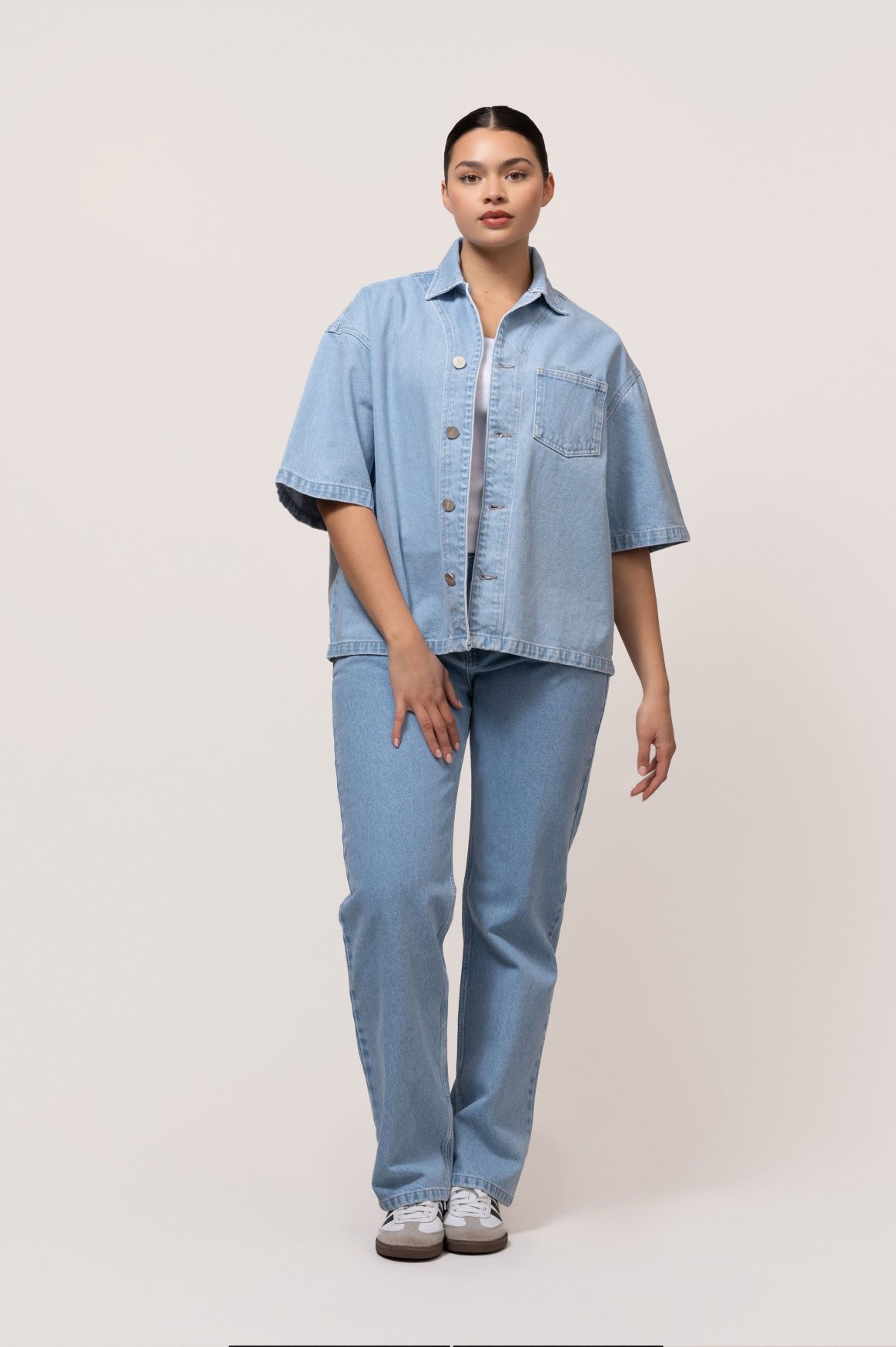 ASTRA STRAIGHT FIT JEANS | BLUE