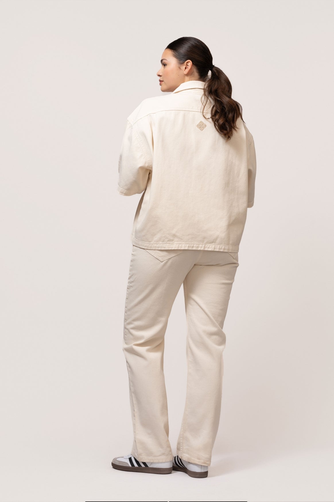 ASTRA DENIM BOXY SHIRT | OFF-WHITE
