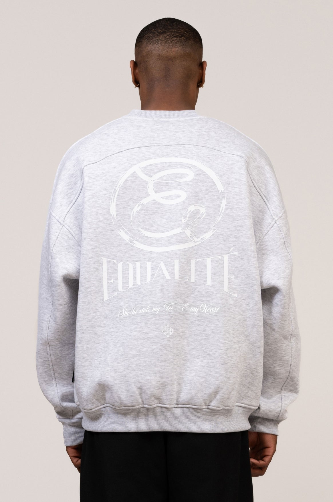 CHLOÉ OVERSIZED SWEATER | MELANGE GREY