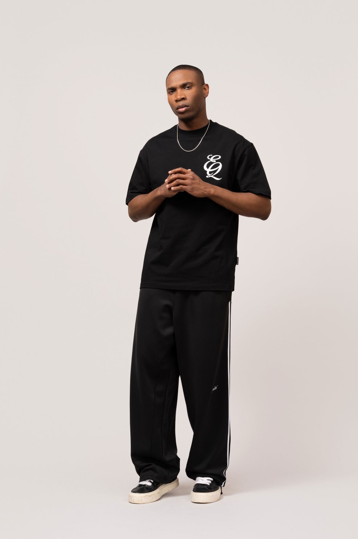 EQ OVERSIZED TEE | BLACK