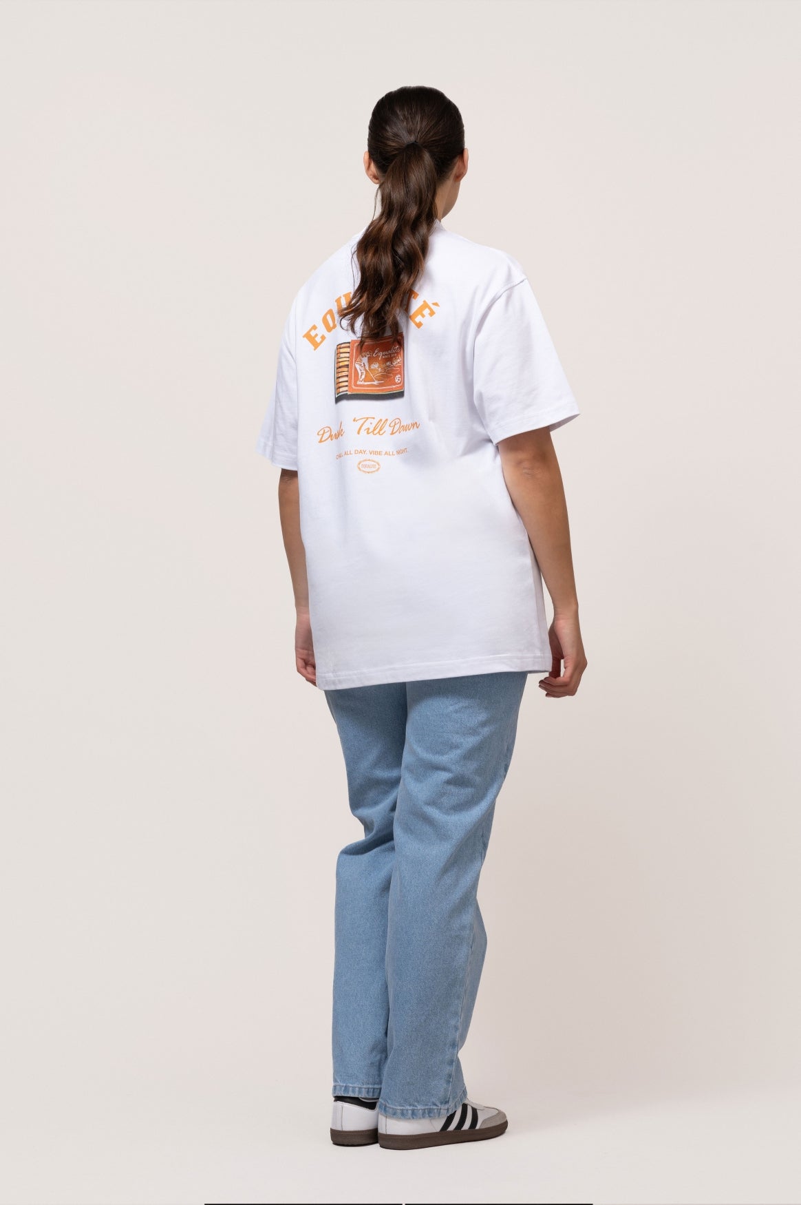 ELARA OVERSIZED TEE | WHITE