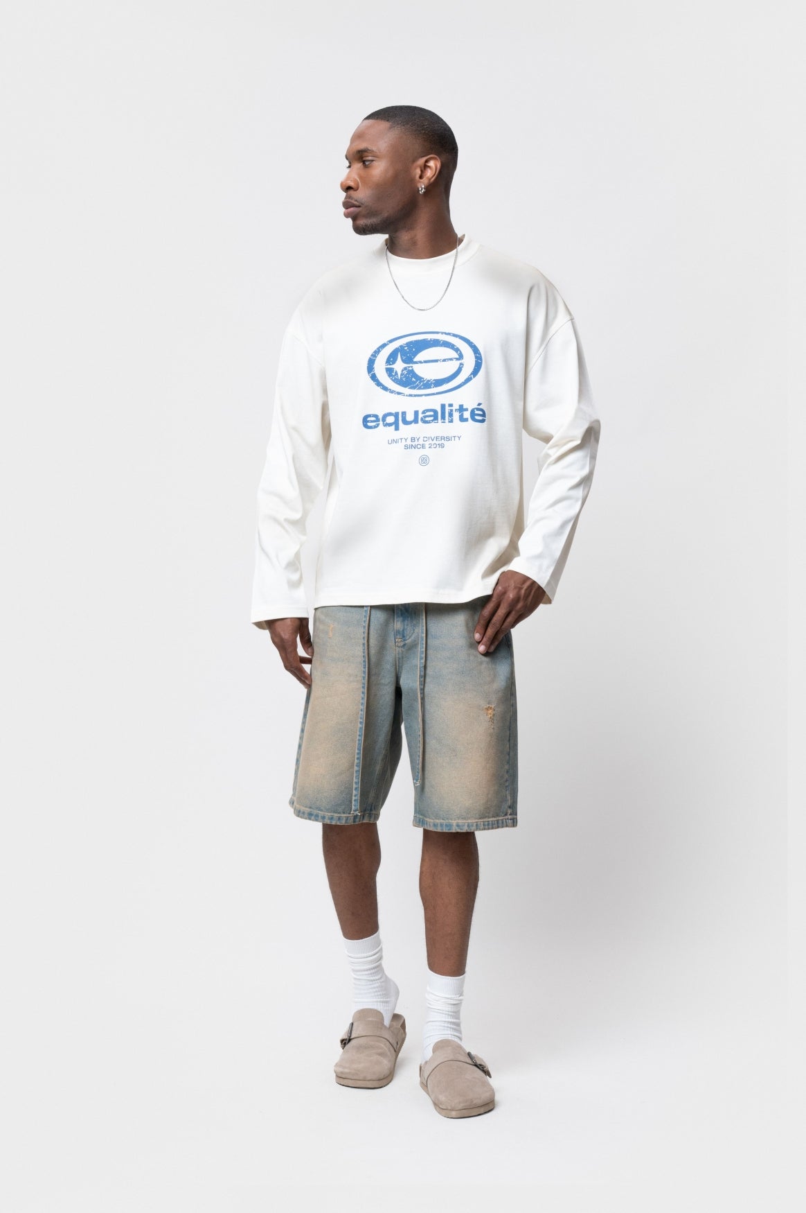 ELAN VINTAGE LONGSLEEVE TEE | OFF WHITE