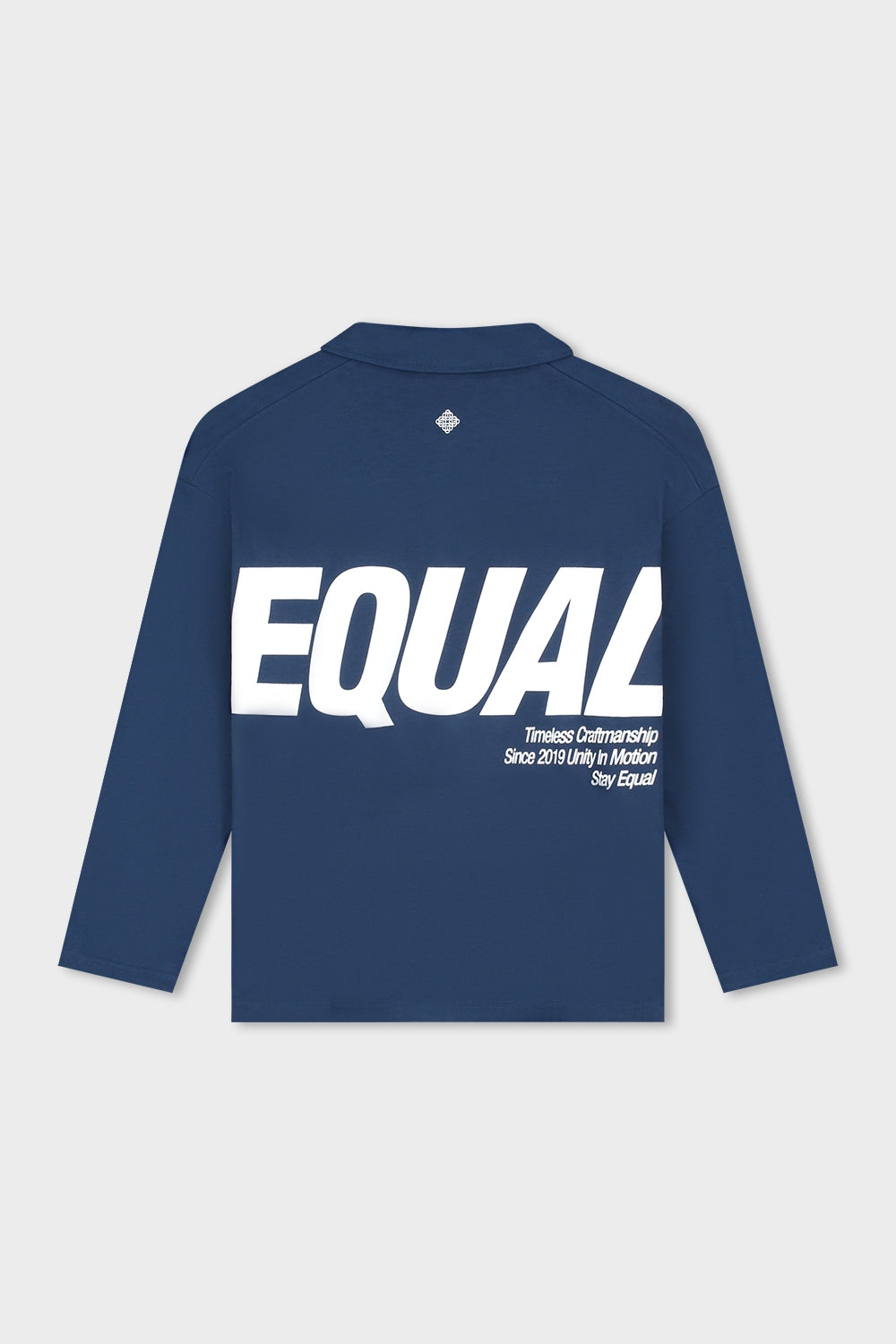 Elia Longsleeve Polo | Navy