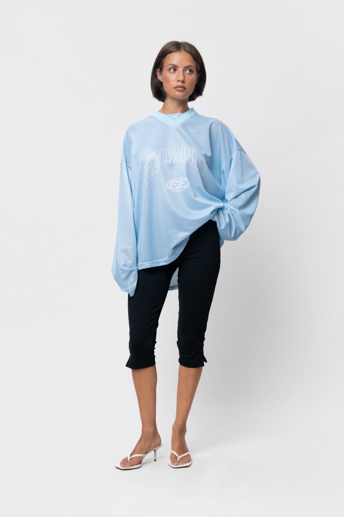 SENNA MESH LONGSLEEVE JERSEY | LIGHT BLUE