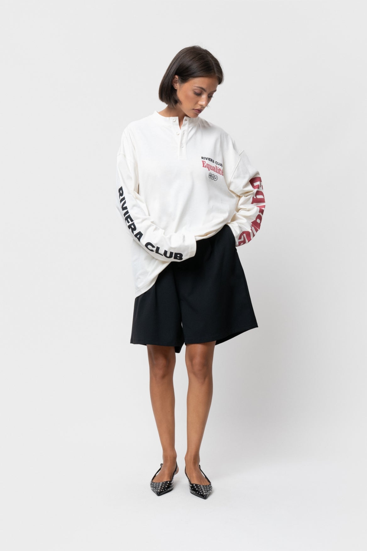 RIVIERA LONGSLEEVE TEE | OFF-WHITE