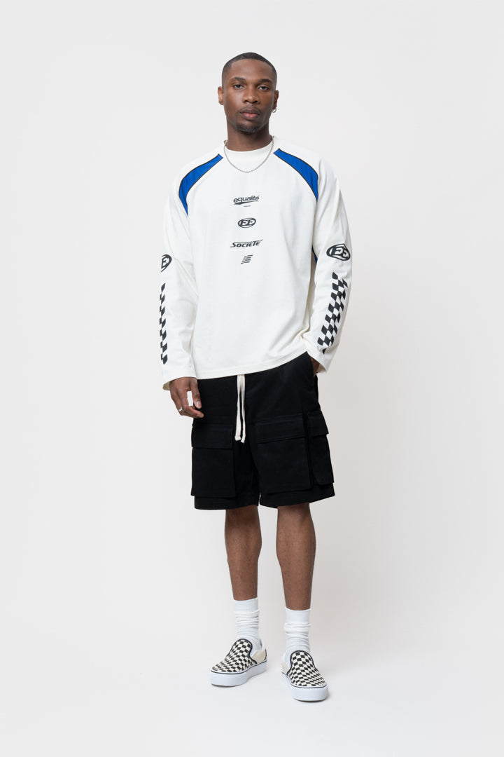 LAP LONGSLEEVE TEE | OFF-WHITE