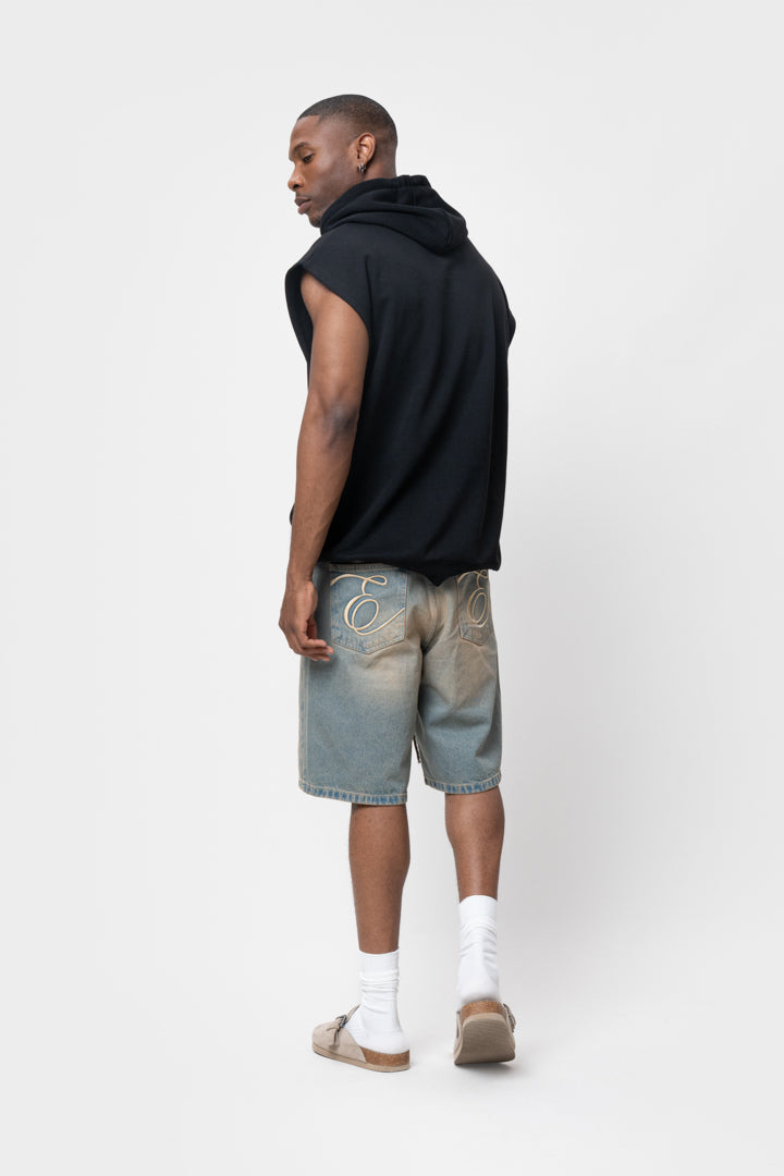 ADRIEN TANK HOODIE | BLACK
