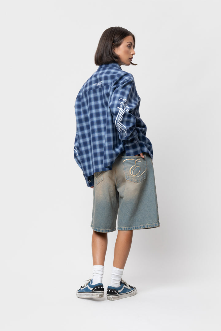 FLANNEL SHIRT | BLUE