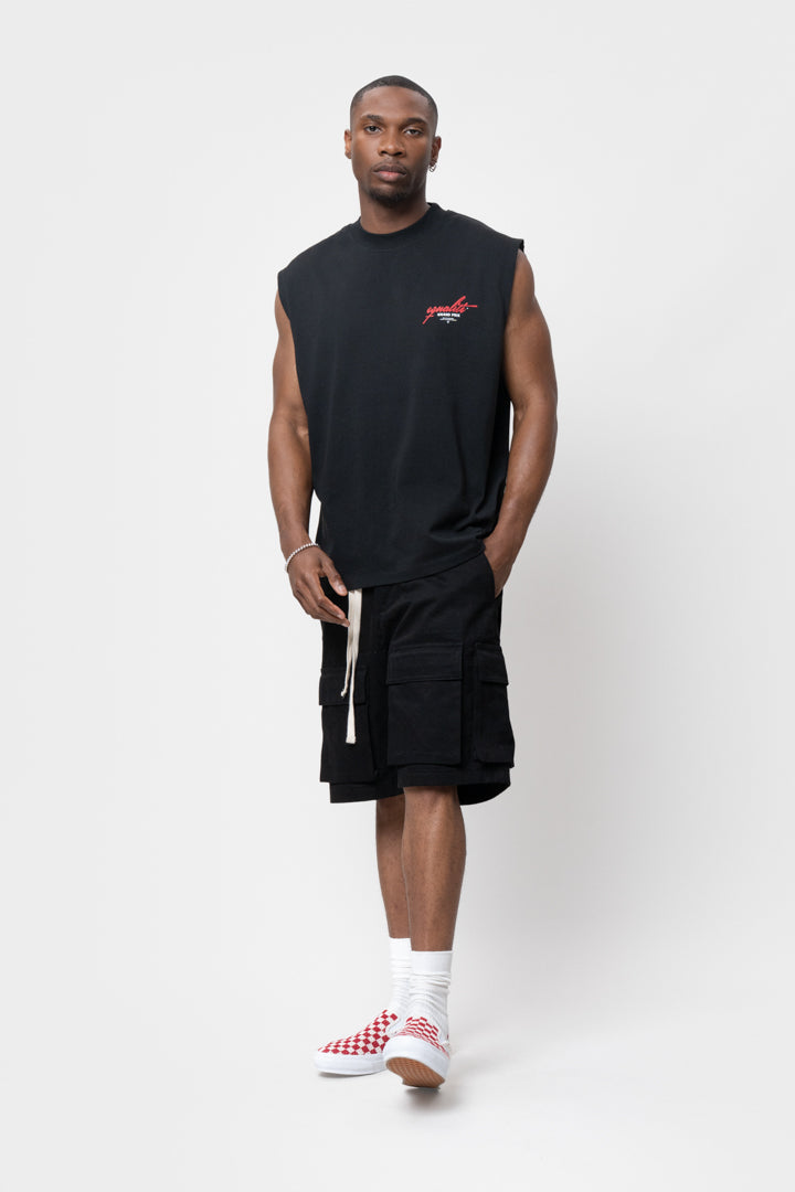 GRAND PRIX TANKTOP | BLACK
