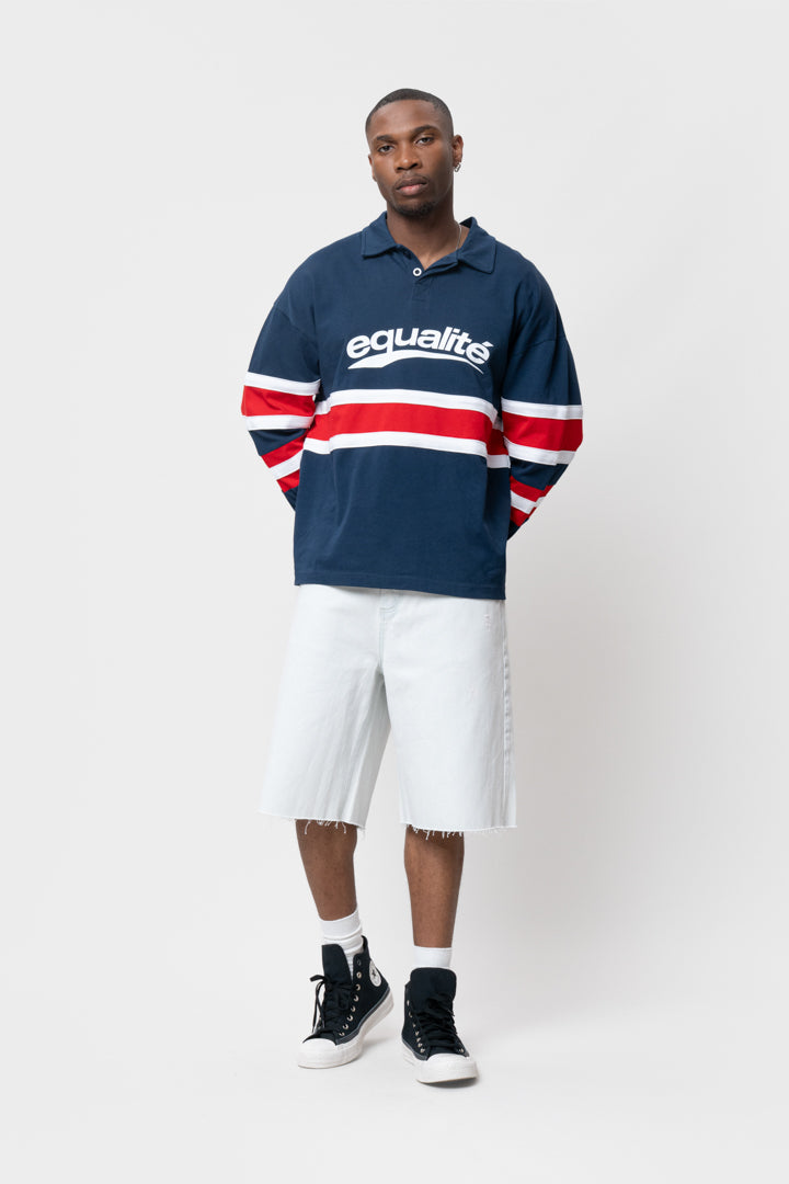 AXEL LONGSLEEVE POLO | NAVY